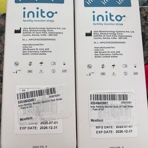 ** sold ** Inito Fertility Monitor Dual LH Test Strips